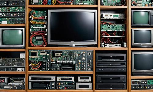 TV repair parts inventory