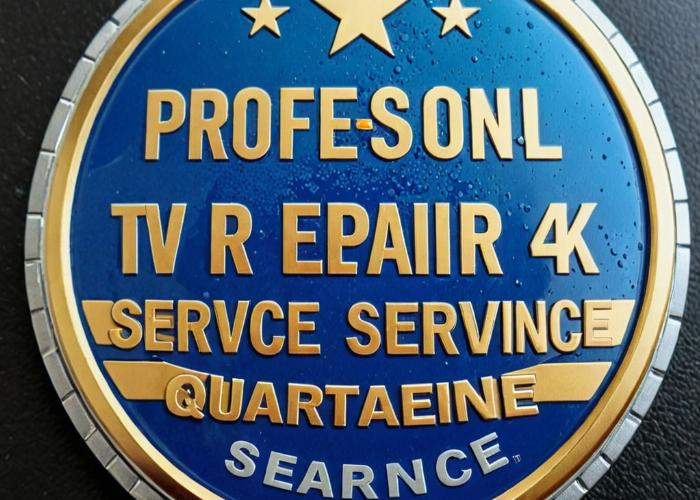 Professional TV repair service guarantee